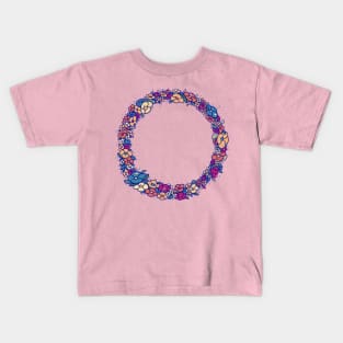 Ring of flowers Kids T-Shirt